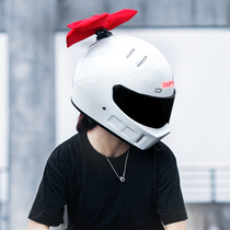 Come to dream burst girl helmet couple version ultra-light FRP material motorcycle retro locomotive full helmet
