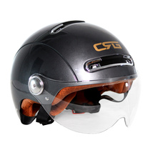 CRG motorcycle helmet electric car men and women 3C certification Four Seasons General battery car Summer locomotive semi-helmet