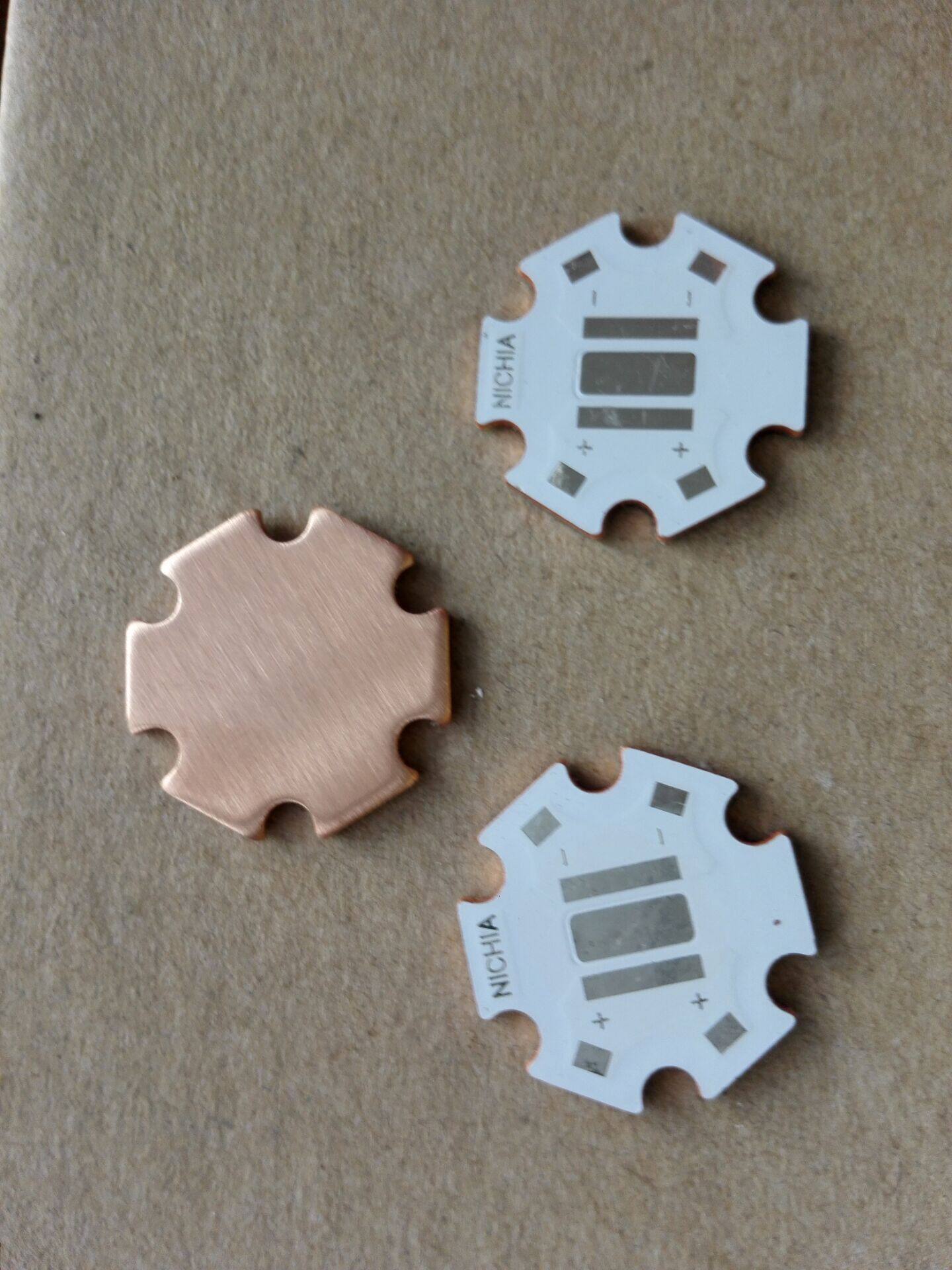 全新日亚NCSU033B六角梅花铜基板 20mm*1.6mm低价批发