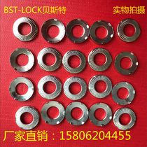SKK SN70093 French ground piercing washer Six-claw gasket anti-slip and anti-loosening M3M4M5M6M8M10