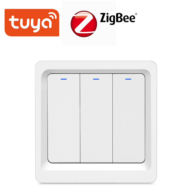 Tuya Zigbee smart switch Tmall Elf wifi remote mobile phone touch switch wireless remote control voice