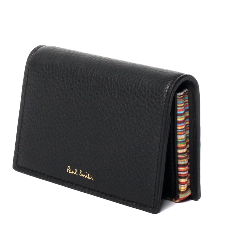 Paul Smith Signature Stripe Cardholder card bag name sheet clip