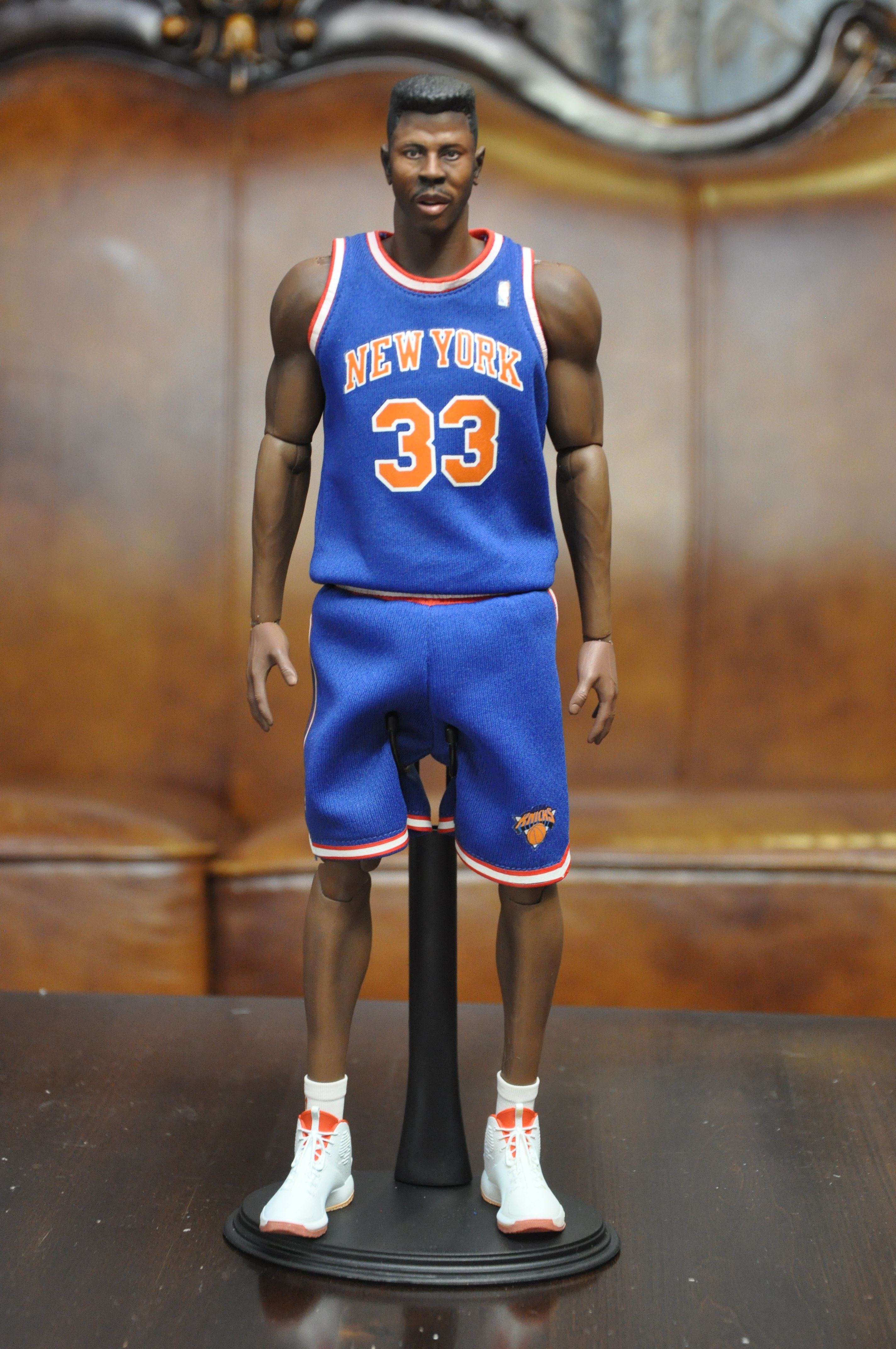Enterbay eb ewing, gorilla, knicks 1/6 nba action figure model | eBay
