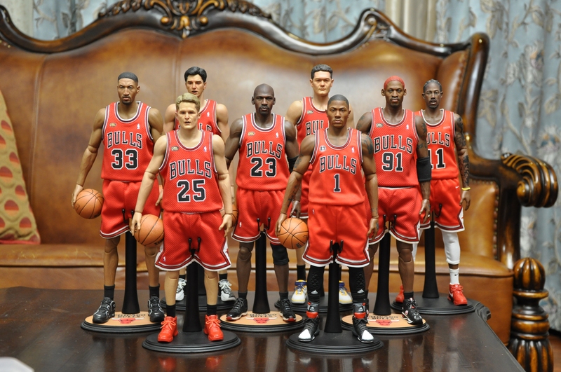 Enterbay Eb Bulls Jordan Pippen Rodman 1/6 Nba Action Figure Model Enterbay Eb Bulls Jordan Pippen Rodman 1/6 Nba Action Figure Model