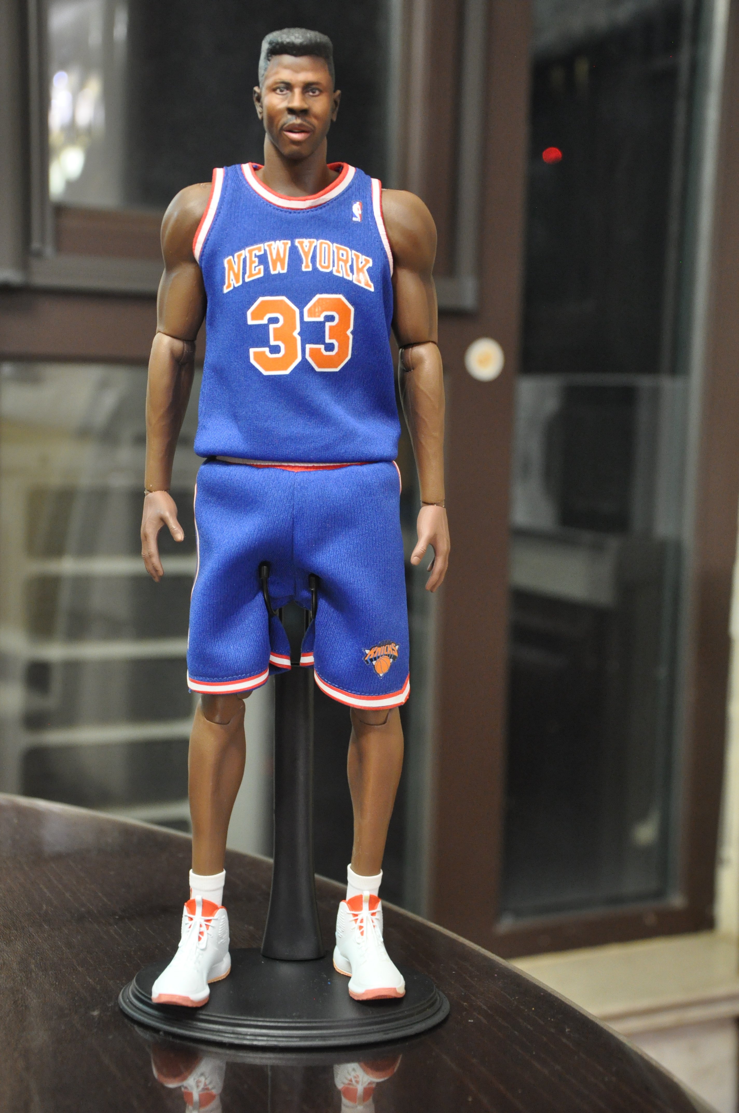 Enterbay eb ewing, gorilla, knicks 1/6 nba action figure model | eBay