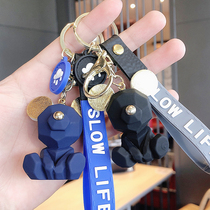 Slipper Large Headpiece Japanese Hanging Piece Key Buckle Girls Bag Little Padded Couple Car Cute Key Chain