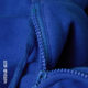 Thick coat blue fleece hooded zipper can't afford the ball mid-length casual cardigan fleece sweater spring hoodie 059