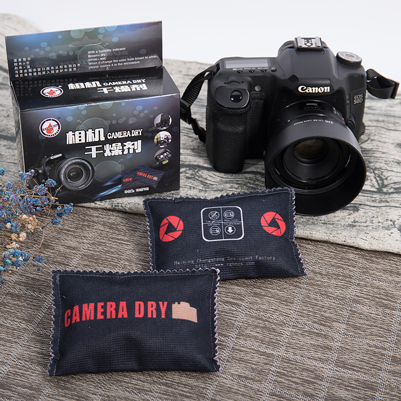 Repeatable with camera desiccant suction damp bag Single-eye lens mildew-proof moisture-proof bead visual discoloration silicone dehumidifiers