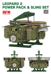 In Stock, Quick Delivery 1/35 Maqitian Rm2050 Leopard 2A6 Main Battle Tank Engine and Sling Assembly with 5066