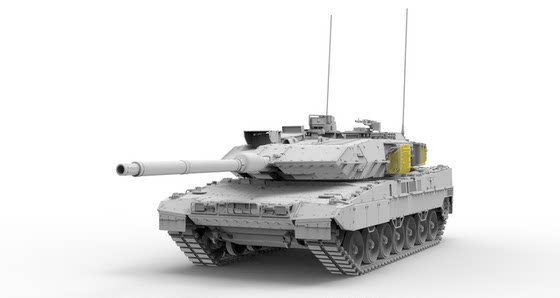 Special Offer: Border 1/35 Scale Leopard 2A7V Main Battle Tank Bt-040 Includes Movable Tracks/Movable Suspension/Metal Tubes