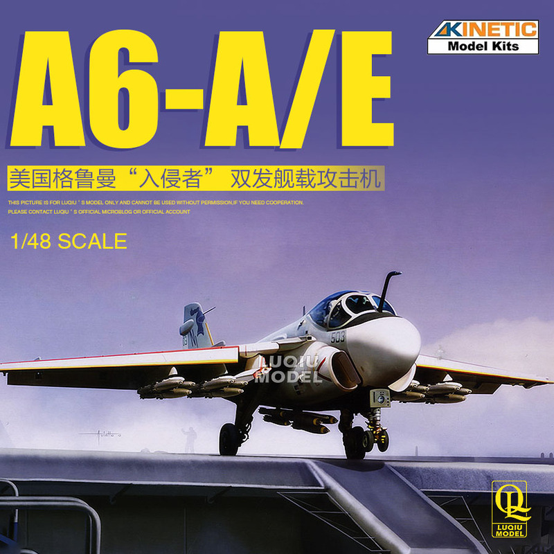 In Stock Tianli 1/48 U.S. A-6A/E Intruder Twin-Jet Carrier-Based Attack Aircraft K48034