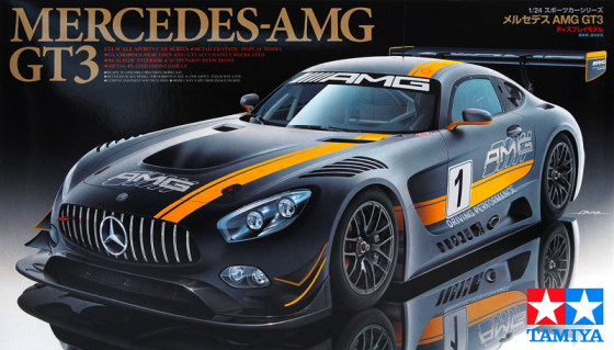 Ready Stock Tamiya 1/24 Assembled Car Mercedes-Benz Mercedes Amg Gt3 24345