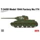 In Stock: Maqitan Rm-5079 1/35 T-34/85 Tank, 1944 Model, 174Th Factory
