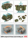 In Stock, Quick Delivery 1/35 Maqitian Rm2050 Leopard 2A6 Main Battle Tank Engine and Sling Assembly with 5066