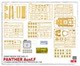 In Stock, Quick Delivery: Maitei Rm5045 1/35 German Panther F Tank, Panther Ausf.F