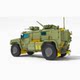 Luqiu Model Rpg 35028 Typhoon-Vdv K-4386 2S41 82mm Self-Compulsive Gun Type 1/35