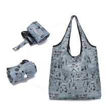 Island country customized good quality large capacity encrypted nylon foldable portable supermarket shopping bag tote bag bag eco bag