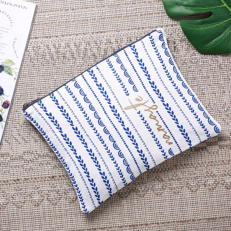 Thickened canvas bill bag file bag A5 B5 file bag invoice receipt file Ipad flat storage bag