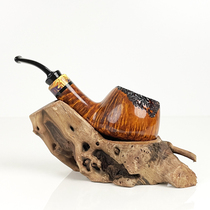 Marigold pipe rack pipe seat pipe display rack old material personalized creative ornaments