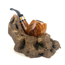 Mali pimple pipe rack pipe seat tree nodule root nodule pipe display stand mens smoking accessories personality