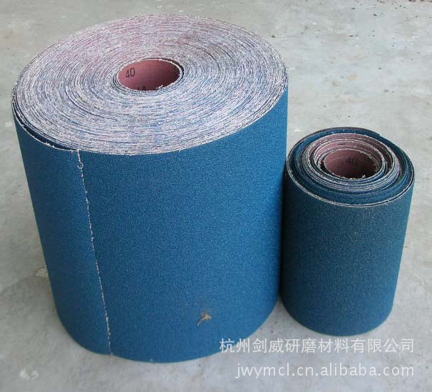 Factory direct sales of sharp brand zirconium corundum abrasive belt DZY71 zirconium steel jade emery cloth roll belt size customized