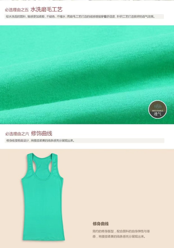 Cotton trắng yếm vest vest ngắn nữ mặc áo sơ mi chạm đáy hàng đầu Áo vest dệt kim mùa xuân và áo dây mùa hè hàng đầu Slim