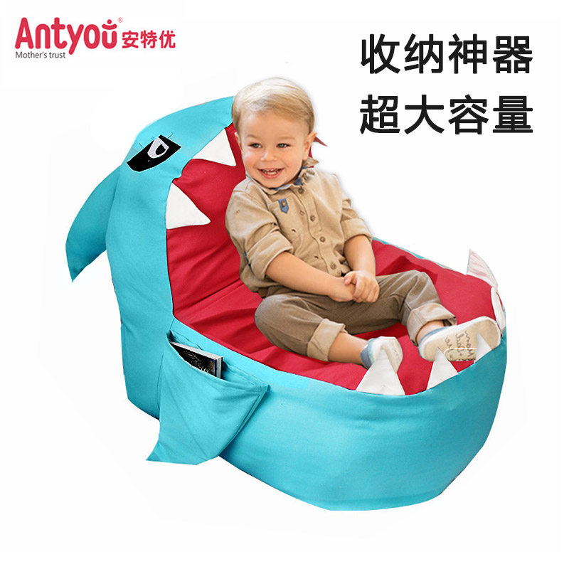 (Original Patent) Shark Subsection Child Plush Toy Cashier Bag Bean Bag Sloth Sofa Baby Cushion Bean Bag