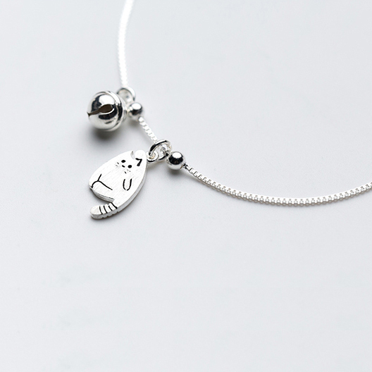 Chaine de cheville Femme      en Argenterie - Ref 3103923 Image 3