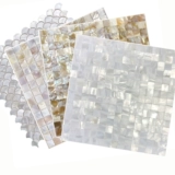 Самоклеющаяся белая мозаика, касса на стену