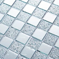 25 Серебряное зеркало+серебряный бриллиант