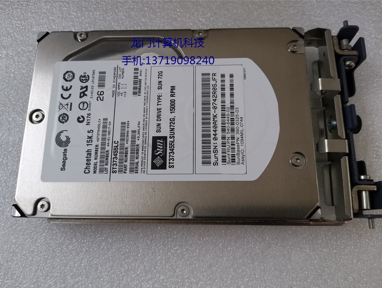 SUN 540-6449 3310 3320 ST373455LC 73G 15K SCSI HDD 390-0325