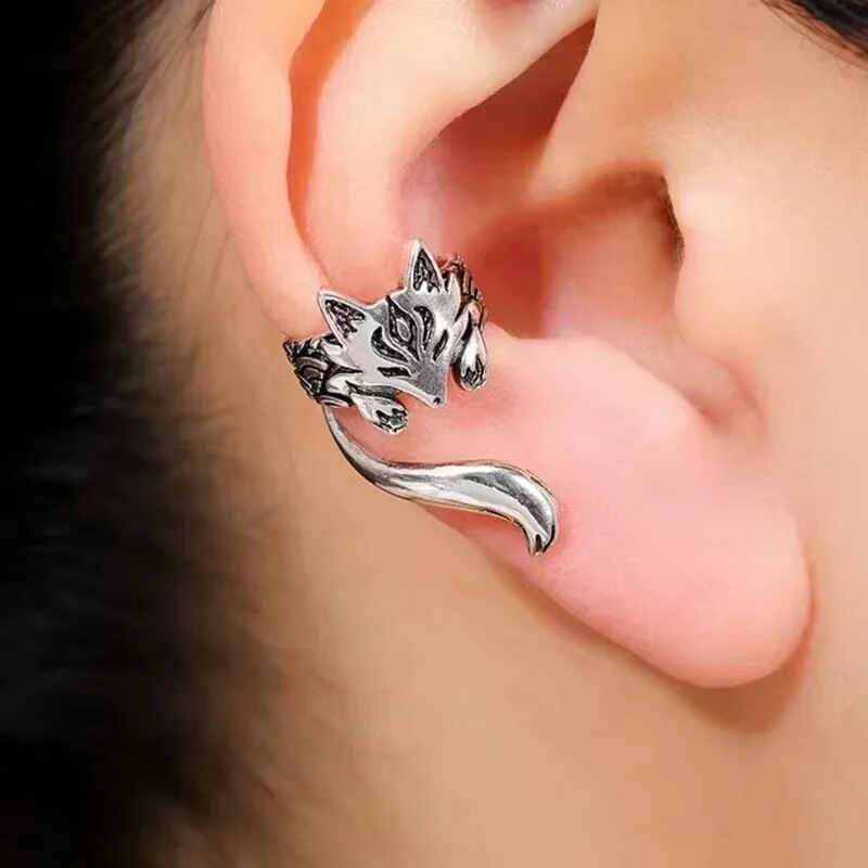 Fox Fairy Matchmaker New Design Fox Tail 3D Ear Cuff No Piercing Needed