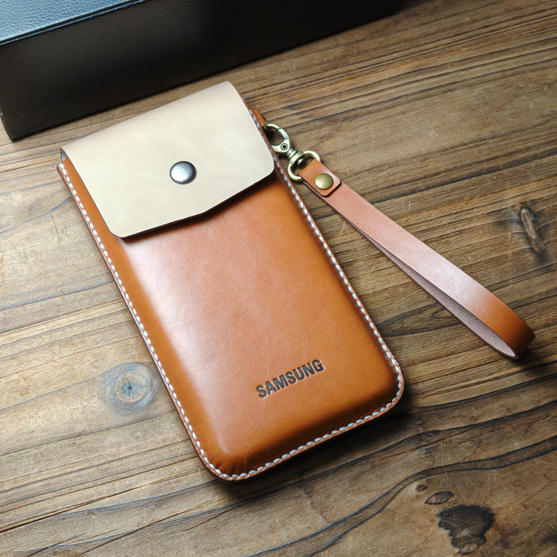 Sheath-Style Phone Case with Large Vertical Cover Suitable for Samsung S25 Ultra Genuine Leather 70% off Fold Z Fold7 Fold6 Cowhide Z Trifold Leather Case W26 W25 Phone Bag Protective Cover S24 Full Coverage Anti-Drop