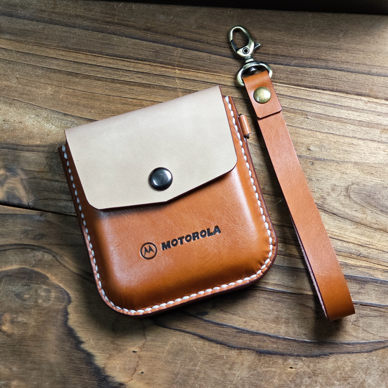 Sheath Brand Mobile Phone Case with Large Vertical Cover Suitable for Motorola Razr 60 Uitra 5g Mobile Phone Case Moto 50U/40U Blade Second Generation -1923.999999999% off Stacked Screen Protective Cover Cowhide Leather Case