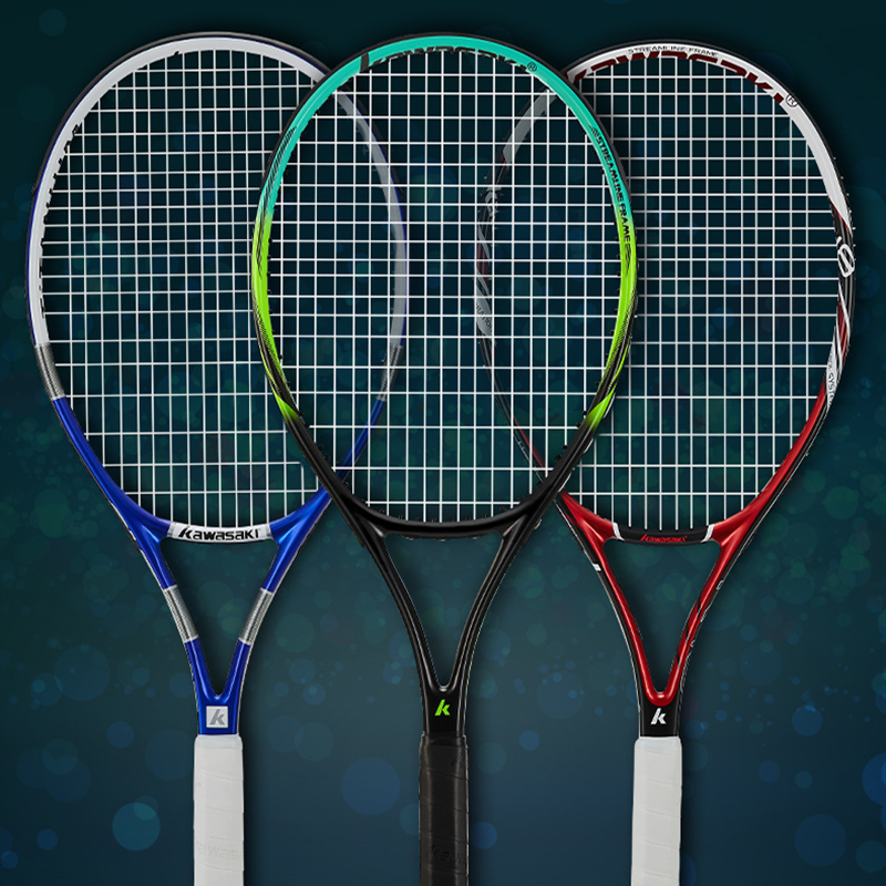 Kawasaki tennis racket K-60 K-18 K60 K18 K18 school shooting of students to take pictures of male and female children