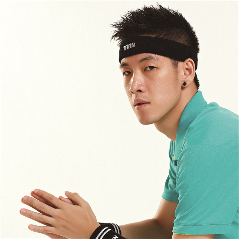 TAAN sports headband hairband sweat-absorbing head scarf Sweat running basketball gym sweat-proof breathable