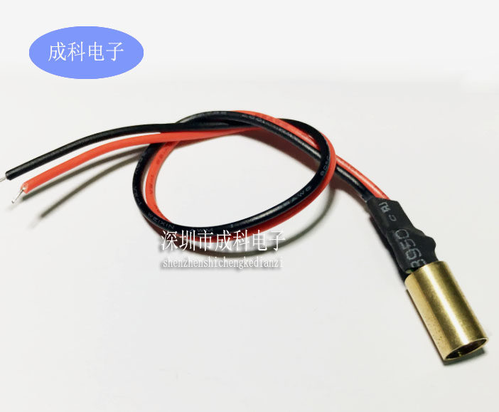 6mm industrial grade laser red dot laser tube with adjustable focus 3-5V 650nm laser module