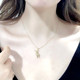 2025 New Light Luxury Niche Design Rabbit Necklace Female Summer Internet Celebrity High-end Necklace Temperament Clavicle Chain
