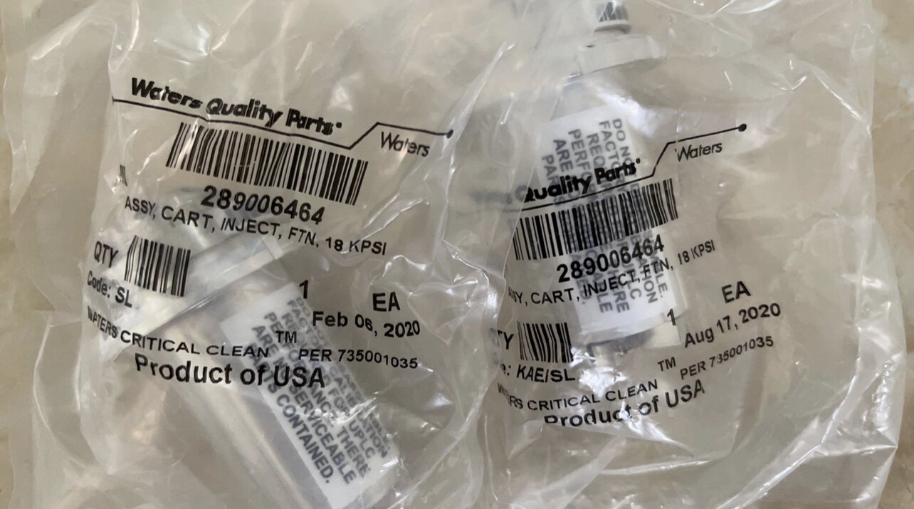 New waters six-way valve 289006464 INJECT FTN 18KPSI original promotion