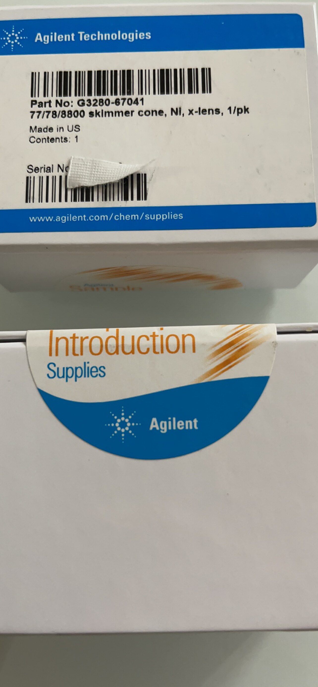 Agilent Standard Sampling Cone G3280-67041 with x lens for ICP-MS 77 78 8800 Original