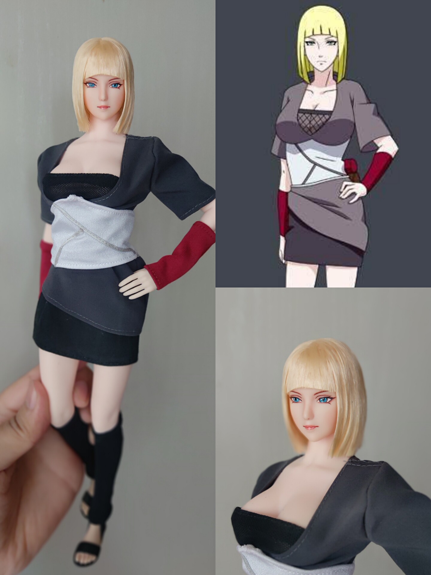 火影忍者萨姆依雷之国上忍兵人女兵人可动模型18岁以上收藏