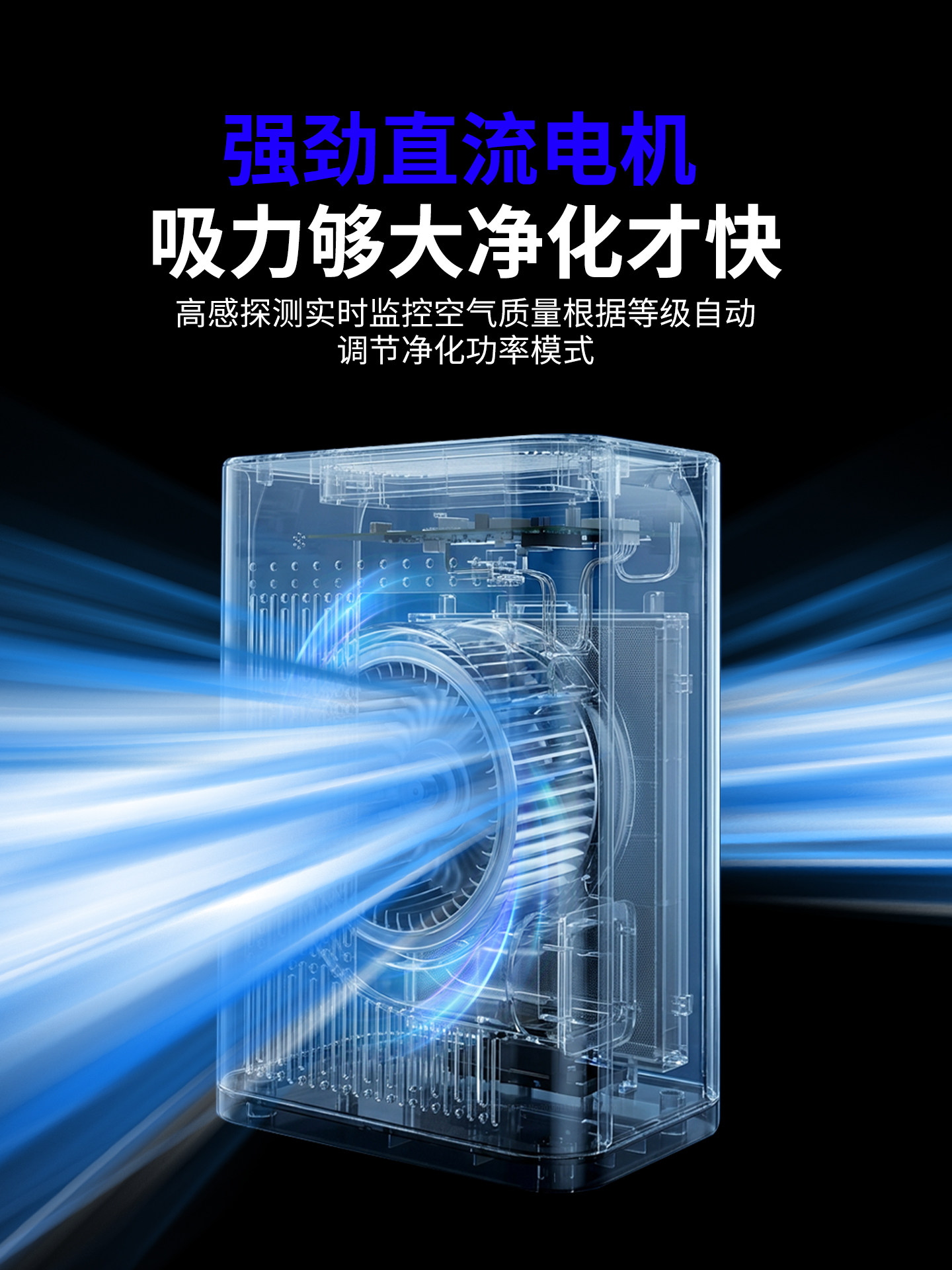 Pet Air Purifier, Fully Automatic Cat Hair Suction Device, Special Hair Suction Device for Cat Owners, Removes Floating Hair, Dog Hair Suction Machine