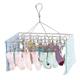 Multifunctional home windproof balcony multi-shelf clothes drying rack stainless steel underwear rack sock drying rack clip