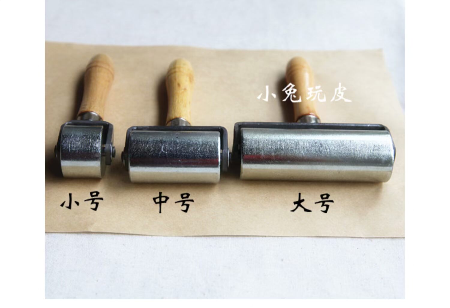 Dụng cụ cầm tay bằng da DIY handmade da bò Công cụ da lăn con lăn edger edger - Công cụ & vật liệu may DIY kéo bấm chỉ nhật