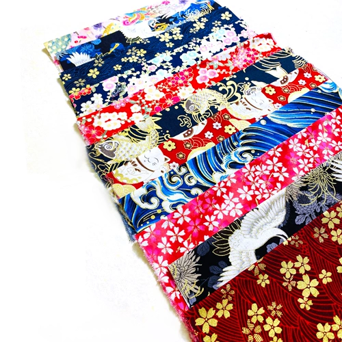 Сделай ручной ломтик DIY Японский и горячий блюда целый чистый хлопковой цветочный цветочный пидж