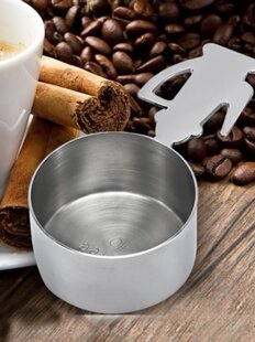 清货！出口日本 304不锈钢量豆勺量勺咖啡粉定量勺子烘焙计量匙