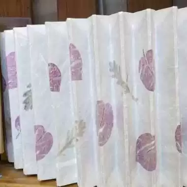 Lijiang handmade Dongba paper lamp knowledge light lamp Dongba paper handmade lamp lamp flower paper lamp