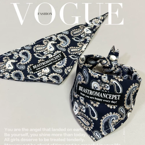 Петухой собака, интернет -знаменитый треугольник шарф, красивые ретро -аксессуары, большая собака, лабрадор Золотая слюна полотенце