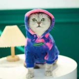 Одежда для домашних животных зимнее прилив теплый прилив Теплый теплый, толстый свитер -большая собака Золотая ретрада сатсума