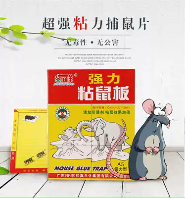 Jiaxiang super strong sticky mouse board to catch and dip mouse glue to catch and exterminate mouse nemesis 10 pieces A5